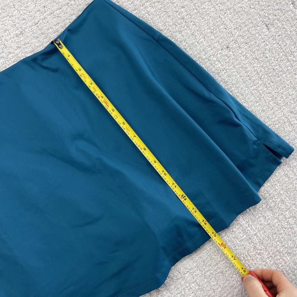 Girlfriend Collective Athletic Sport Skort Size M Blue Preppy Tennis / Golf - Picture 7 of 10